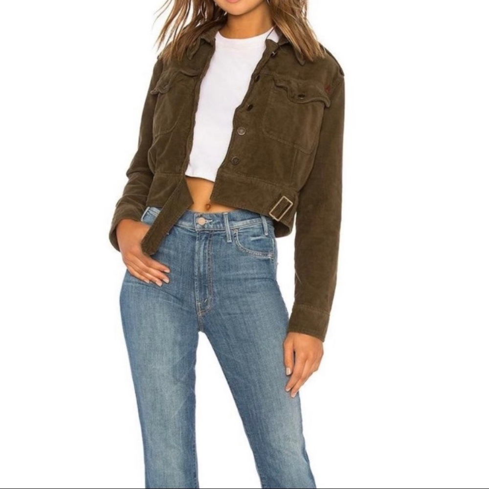 Free People Cropped Jacket